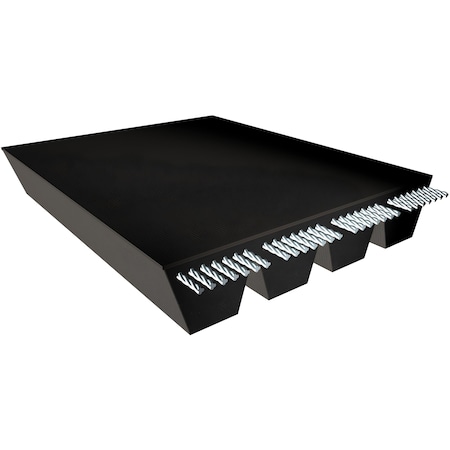 Megadyne 60 in Outside Length, 0.38 in Top Width, 0.31 in Thickness, 10 Ribs 10/3VX600